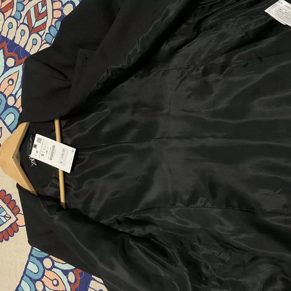 ZARA WOMAN NWT LONG BELTED BLAZER Belted Dress SIZE S. Sold Out $119.. - Picture 7 of 14